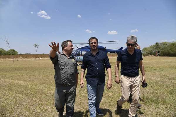 Cabandié recorrió las zonas afectadas por incendios en Corrientes