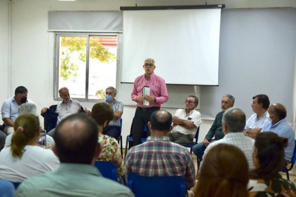 Desde Mercedes, Nación anunció asistencia a productores afectados por los incendios