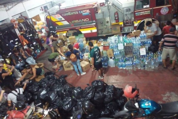 Preparan donaciones para asistir a cuarteles del interior