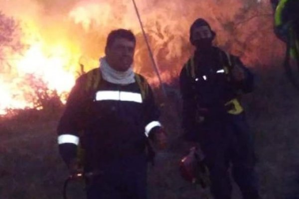 Un foco de incendió duró horas en cercanías a Goya