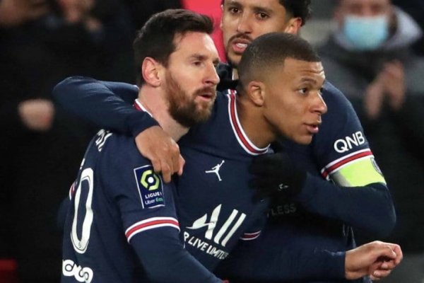 Lionel Messi y su magia le dieron la victoria a PSG