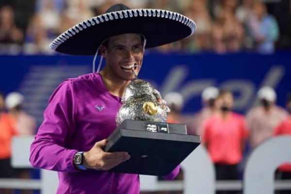 Rafael Nadal, campeón y récord en Acapulco