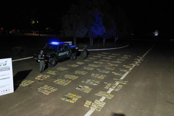 Frustraron embarque de estupefaciente y secuestraron más de 521 kilos de marihuana