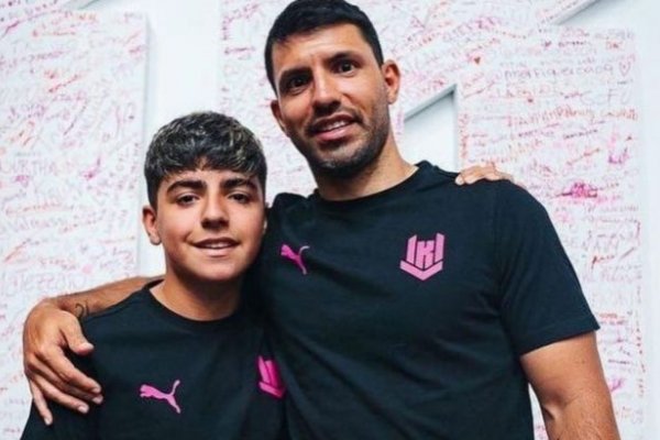 Benjamín Agüero se sumó a las inferiores de un equipo del fútbol argentino