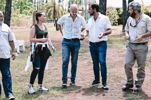 Sujarchuk y un equipo interdisciplinario municipal viajaron a Corrientes para colaborar con el plan de restauración ambiental