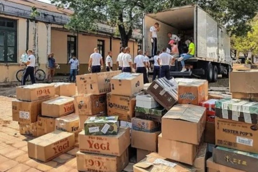 Paraná: Hasta el jueves reciben donaciones para llevar a familias de Corrientes
