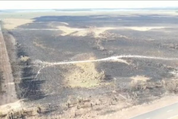 En Santa Rosa hubo tres días con fuego y siguen las quemas de basura