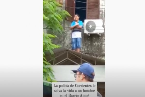 Estudiante amenazó con saltar desde el techo de un inquilinato