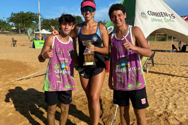 Dupla regatense se clasificó a los Juegos Argentinos de Playa