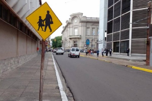 Corredores escolares del centro pasaron la primera prueba