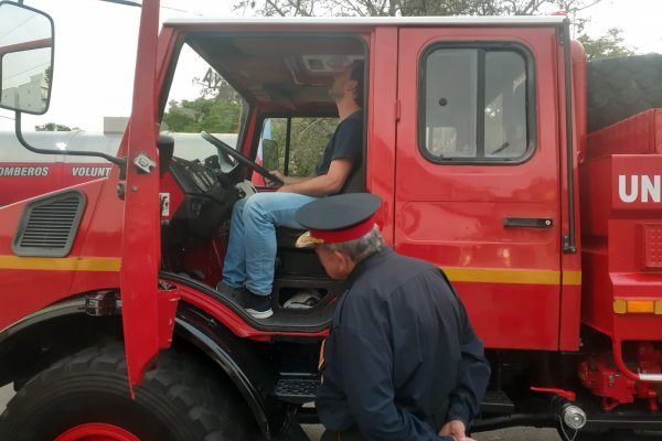 Presentaron la nueva unidad de los Bomberos Voluntarios de Goya