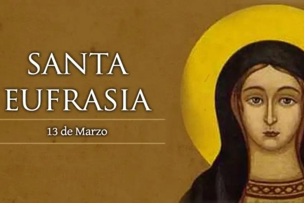 Hoy se conmemora a Santa Eufrasia, la joven virgen que renunció a todos sus privilegios por Cristo