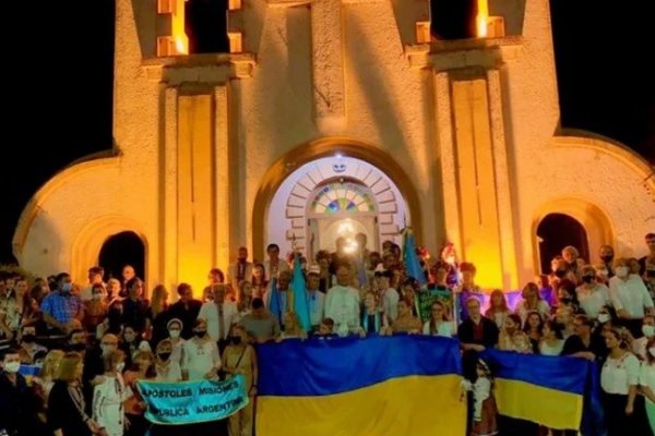 Ucranianos en Corrientes, entre el pesar por los incendios y la guerra