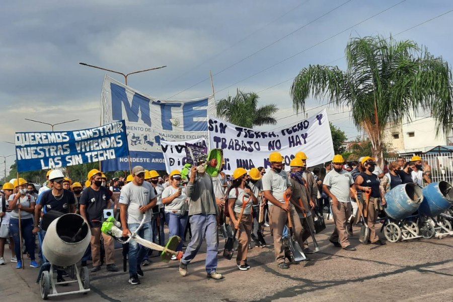 Corrientes: Otra protesta social, ahora por viviendas y trabajo