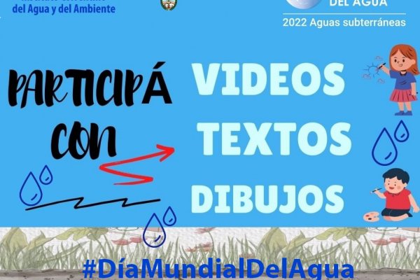 Invitan a crear una historia sobre aguas subterráneas