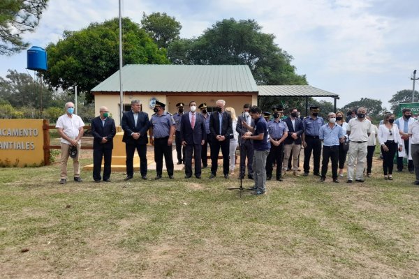 Inauguraron un Destacamento Policial en Manantiales