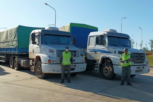 Misiones: Transportaban 196 toneladas de soja sin aval legal en siete camiones