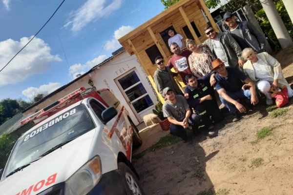 Bomberos harán una caravana para recibir el móvil donado por Maratea