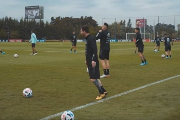 Con Messi, la Selección Argentina puso segunda de cara a Venezuela