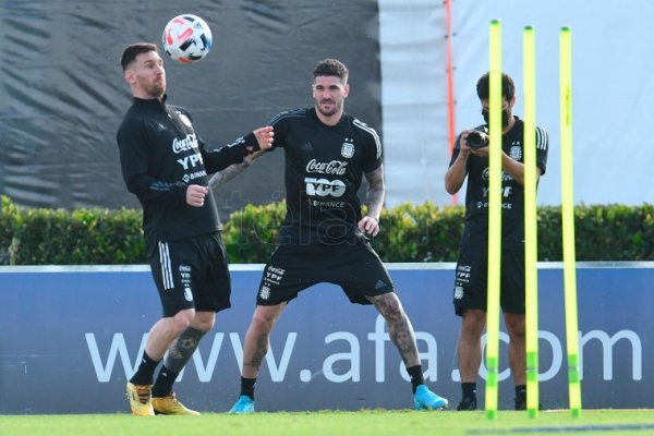 Messi está completamente recuperado y será titular ante Venezuela