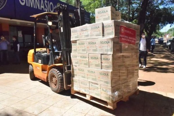 Virasoro recibió donaciones de la Cámara de Empresarios de China en Corrientes