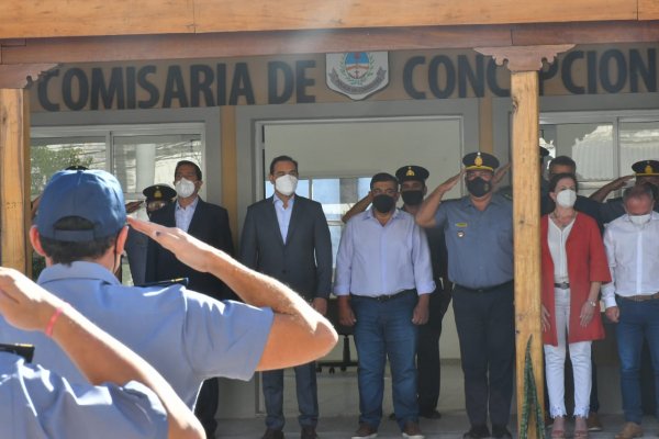 Inauguraron el nuevo edificio de la Comisaría de Concepción