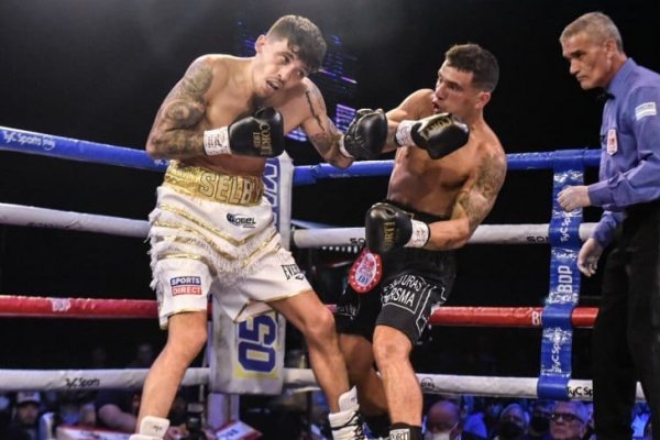 Gustavo Lemos demolió a Lee Selby y se quedó con la eliminatoria en el Luna Park