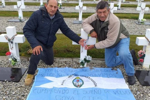 Excombatientes conmemoran el 2 de Abril con las nuevas generaciones