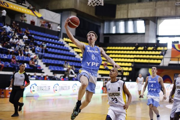 El correntino Dylan Bordon, en el quinteto ideal del U18