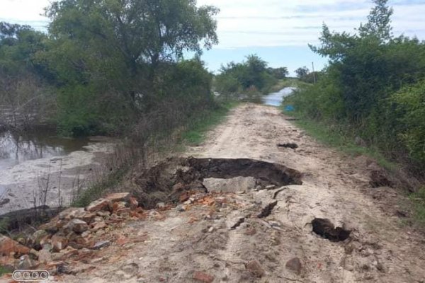 Corrientes: Un paraje rural a punto de quedar aislado por mal estado de camino
