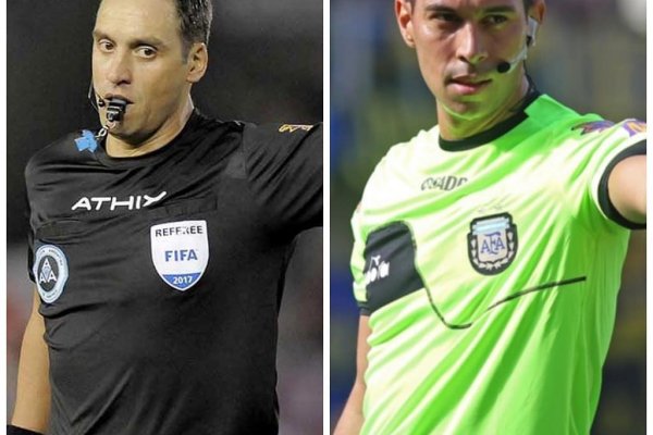 Fernando Rapallini y Facundo Tello, los árbitros postulados por Argentina para el Mundial