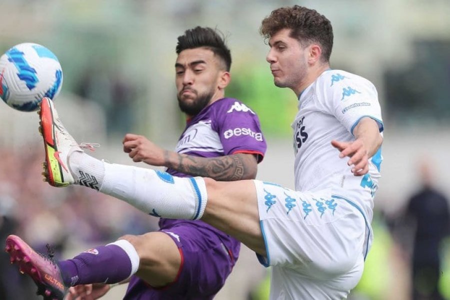 Con gol de Nicolás González, Fiorentina le ganó a Empoli