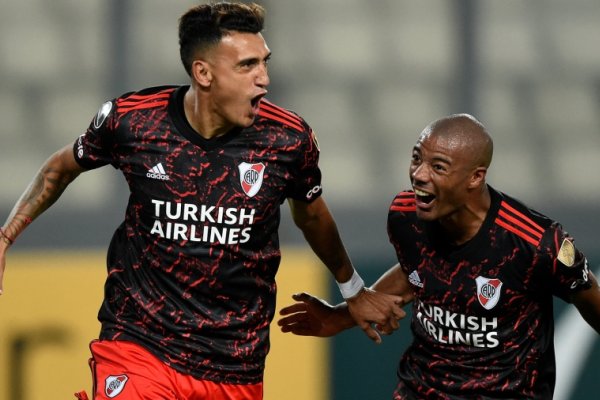 River venció a Alianza Lima en su debut en la Copa Libertadores