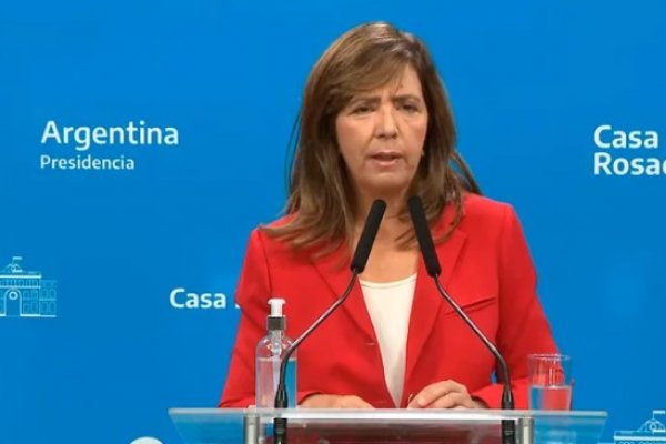 Gabriela Cerruti pidió “sinceras disculpas” por su frase sobre el homenaje a las víctimas de Covid