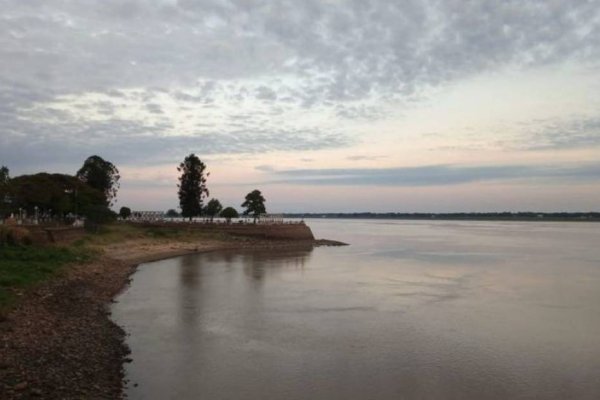 Cielo nublado y día húmedo en Corrientes