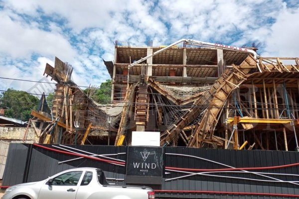 Seis obreros heridos tras desplomarse un edificio en construcción en Posadas