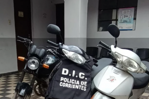 Apresaron al cabecilla de una banda dedicada al robo de motos