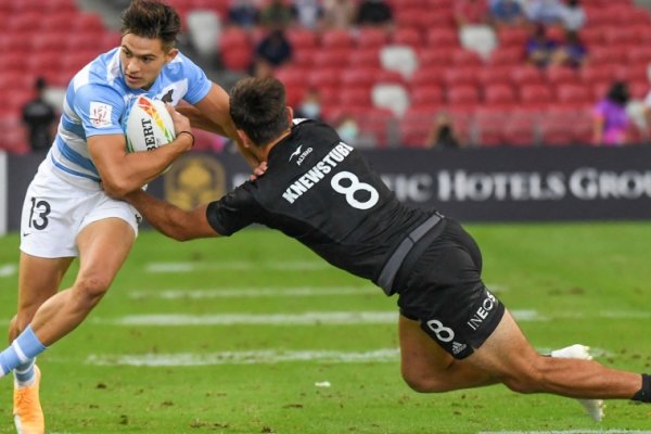 Los Pumas avanzaron a cuartos de final en el Seven y jugarán ante Australia