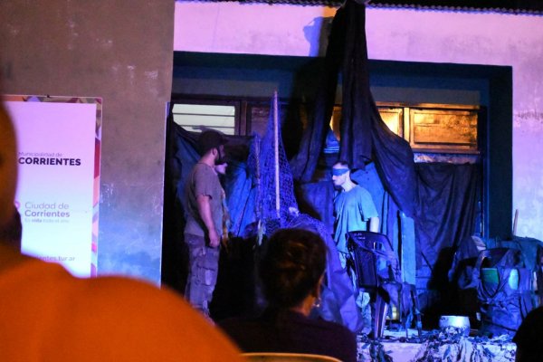 El teatro llegó a los vecinos del barrio Ponce