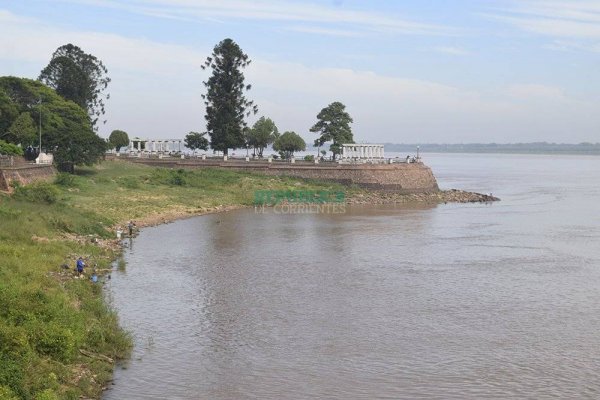 El río superó los 3 metros de altura por primera vez en más de un año