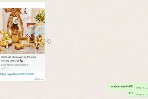 Alerta por los Huevos de Pascua gratis, la estafa por WhatsApp de Semana Santa