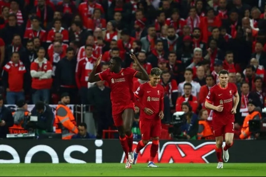 Liverpool empató con Benfica y avanzó a semis de Champions League