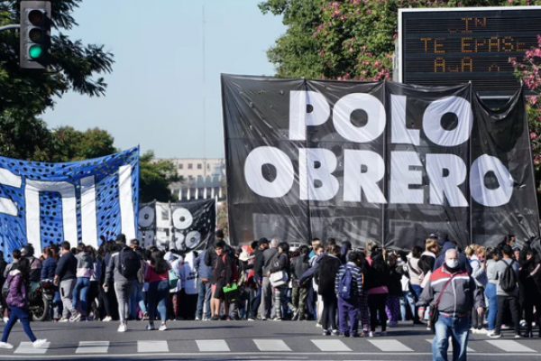 Arrancó la marcha de organizaciones piqueteras en CABA