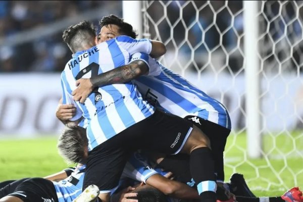 Racing le ganó 2-0 a Cuiabá por Copa Sudamericana