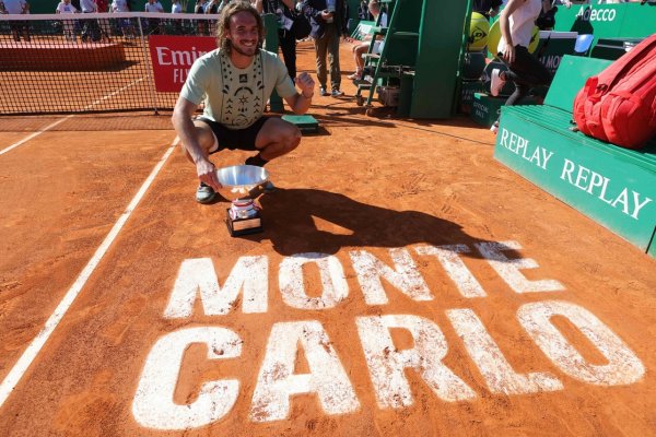 Stefanos Tsitsipas le ganó a Davidovich y es bicampeón de Montecarlo