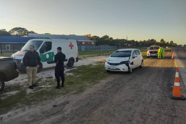 Corrientes: A metros de un control policial un caballo provocó siniestro vial