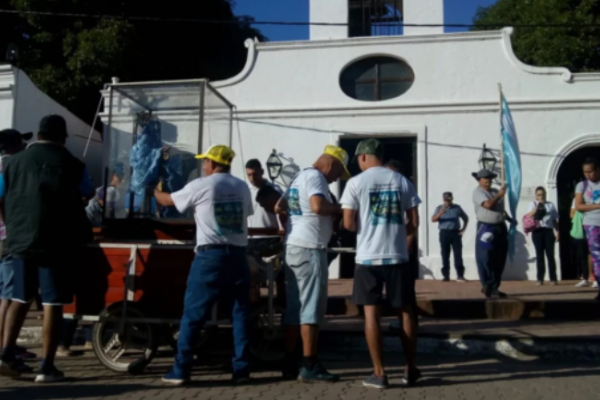 Santa Ana inició la peregrinación de los Tres Pueblos