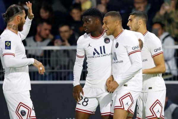 PSG goleó a Angers sin Lionel Messi pero no gritó campeón