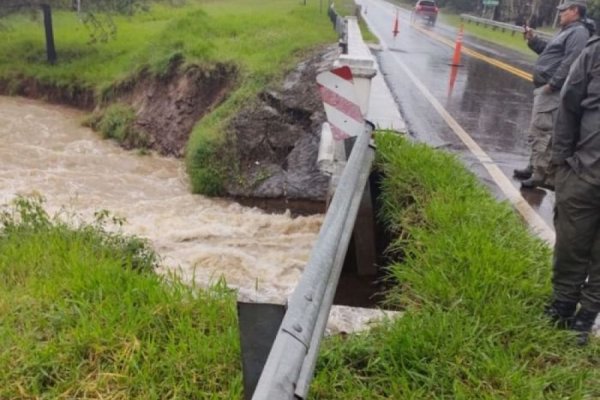 Corrientes: Suman 10 días de tránsito cortado sobre la Ruta Nacional 12