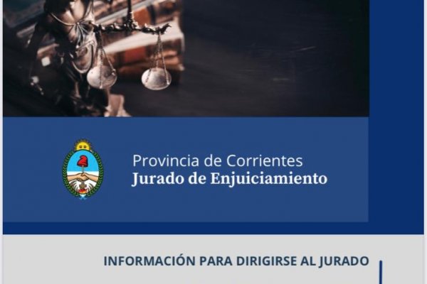 El Jury de Enjuiciamiento realizó un informe detallado sobre su funcionamiento